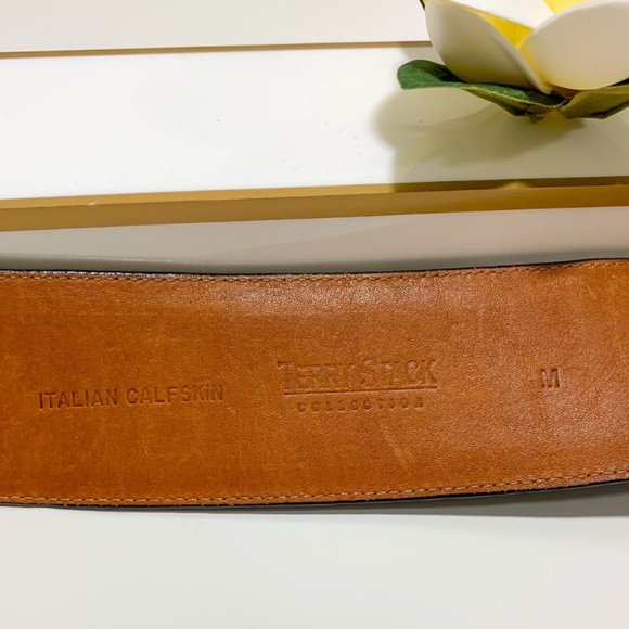 Vintage Authentic leather belt set - Picture 4 of 9
